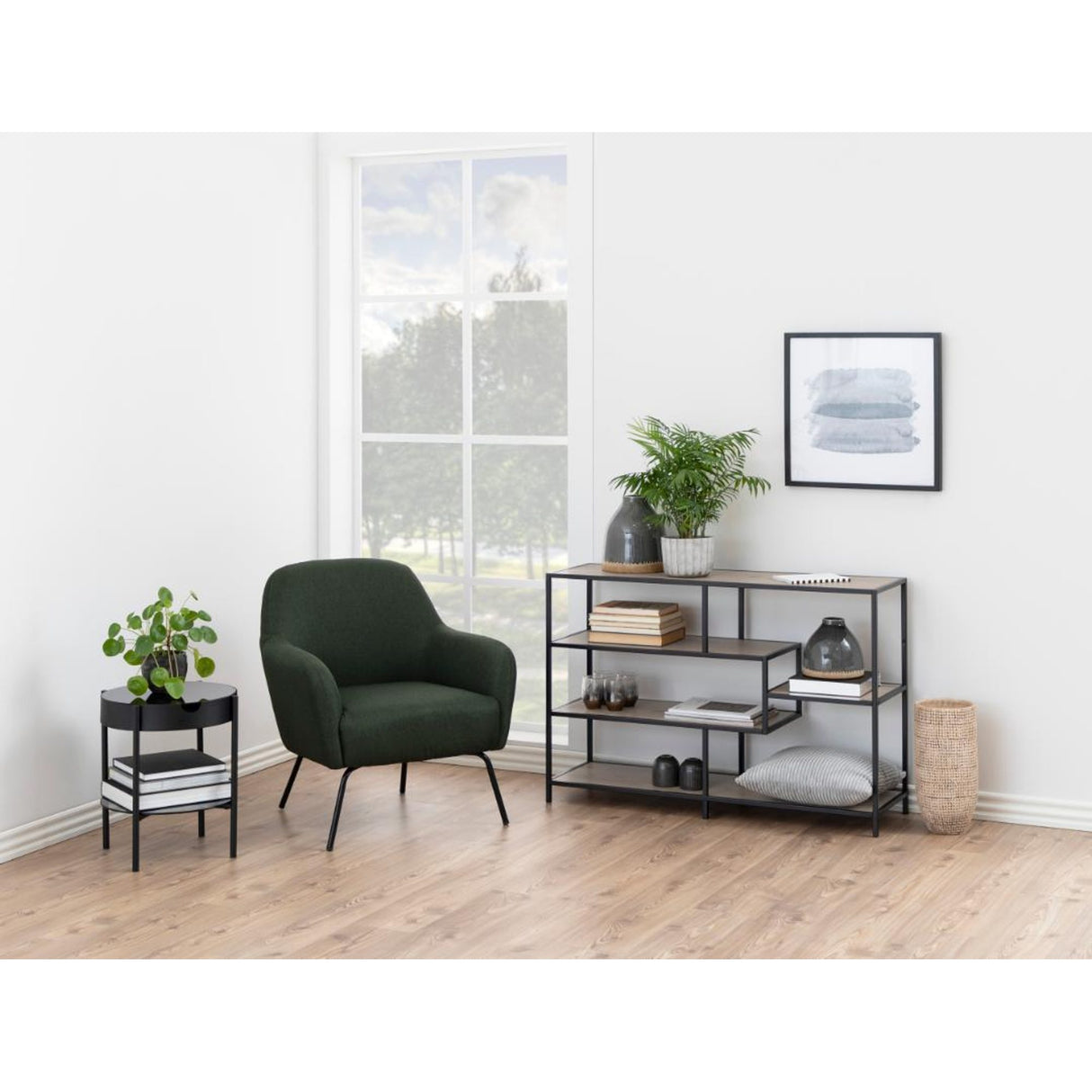 Notting Hill Bokhylla 78x114x35 cm Vitpigmenterad