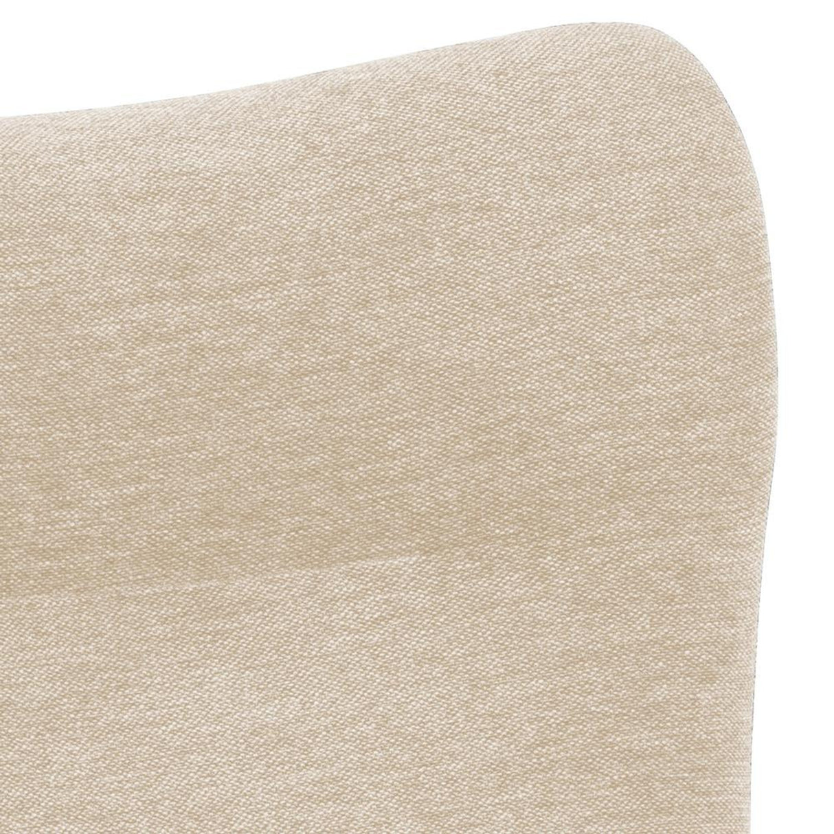 Niort Fåtölj med fotpall Skyland tyg Cream