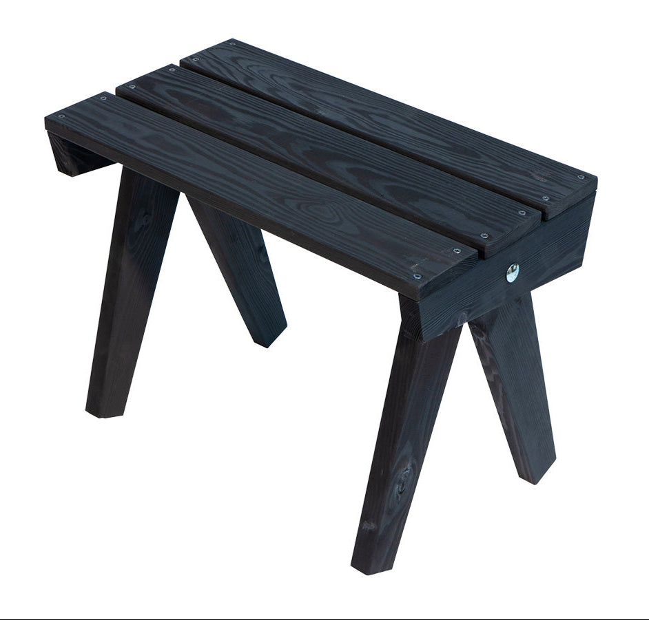 Granny Utebord Furu Oljad Svart