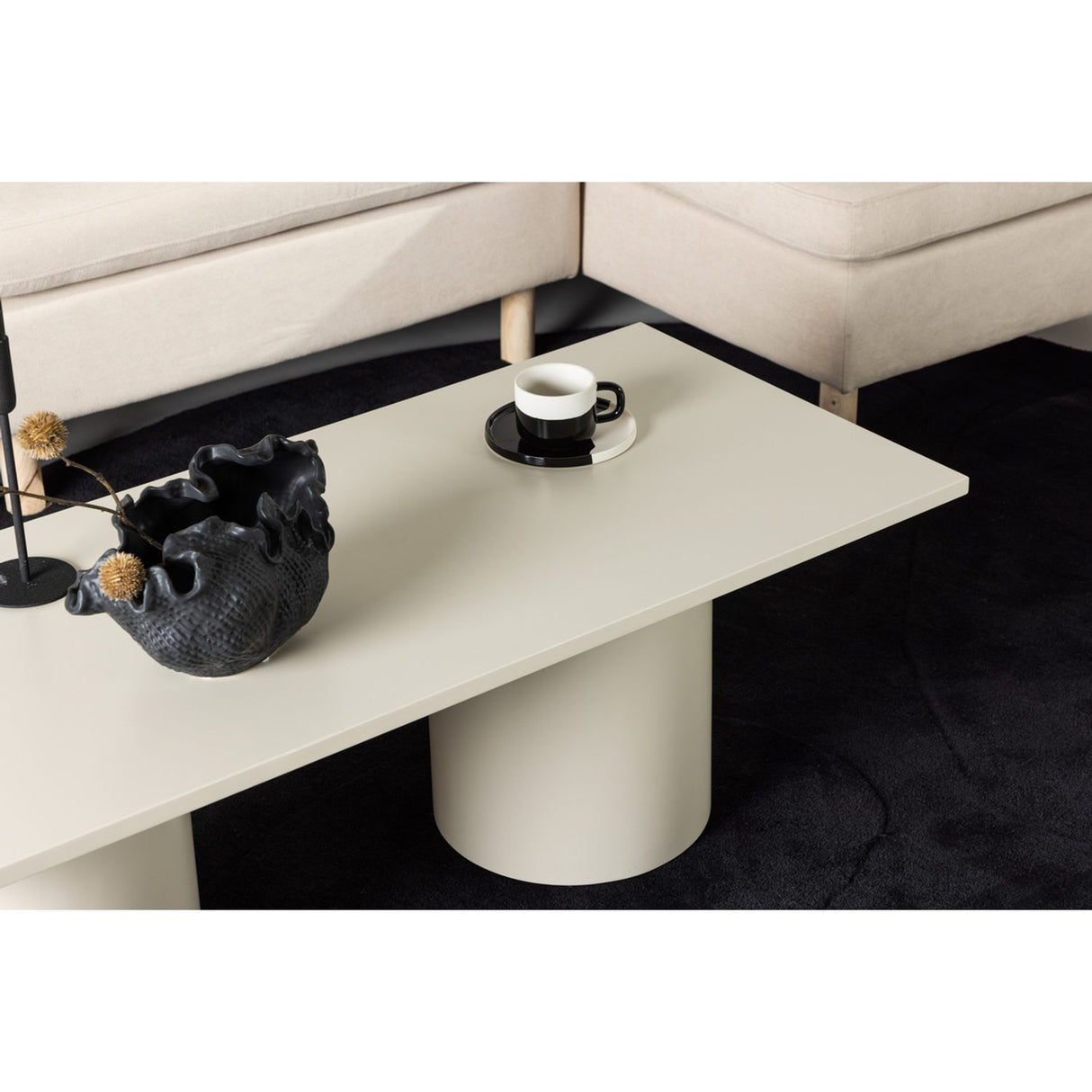 Sandvika Soffbord Beige, 50 x 120