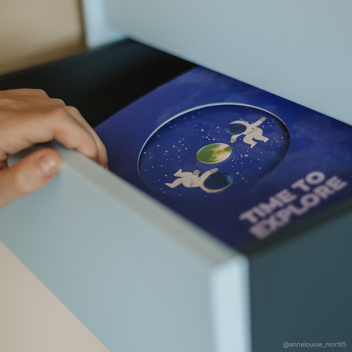 Chicago Quadrant-skåp Himalayansk Blå