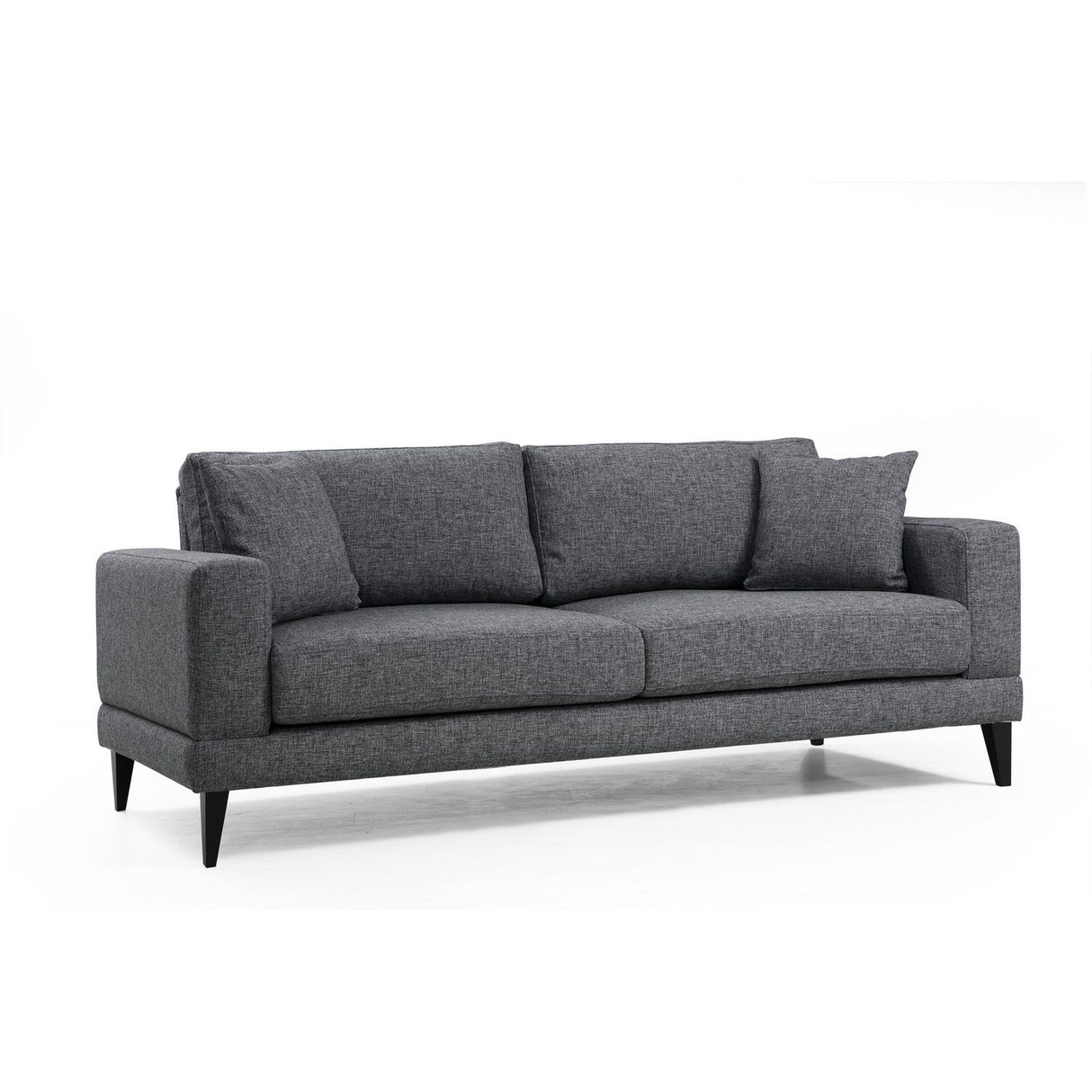 Nordic 3-sits (210 x 90 x 85 cm) Mörkgrå 3-sitssoffbädd