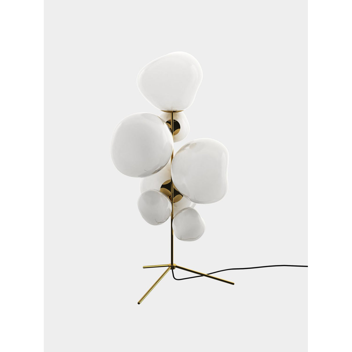 Melt Golvlampa Opalescent, Gold