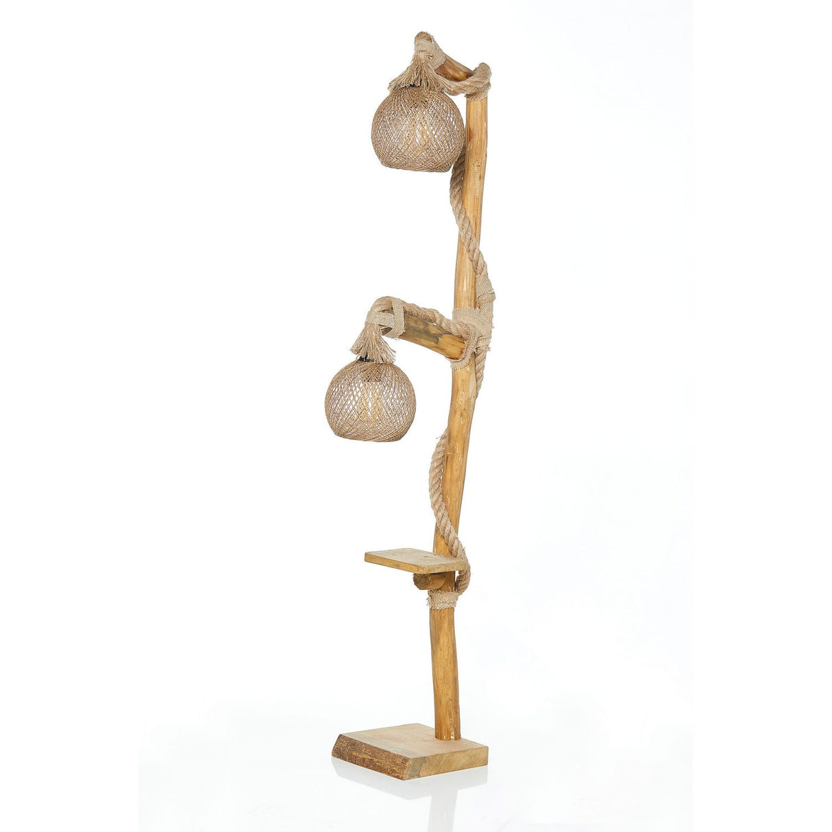 Tallinn (16 x 16 cm) Natur Golvlampa