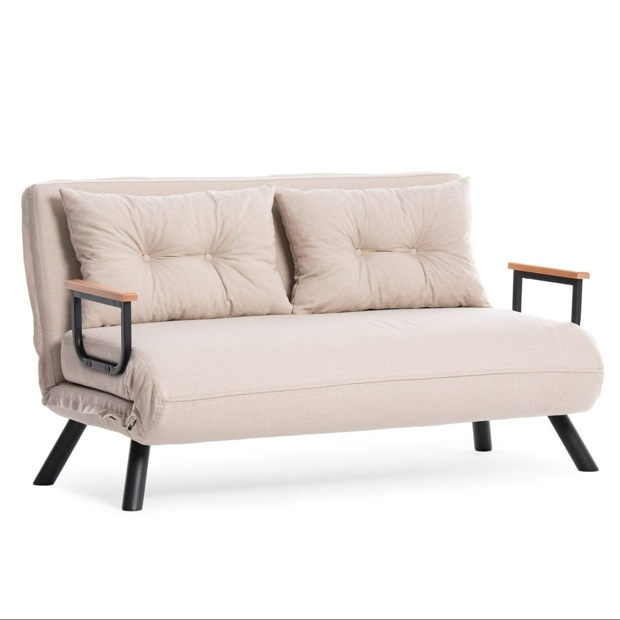 Apia 2-sits Bäddsoffa Dark Creme