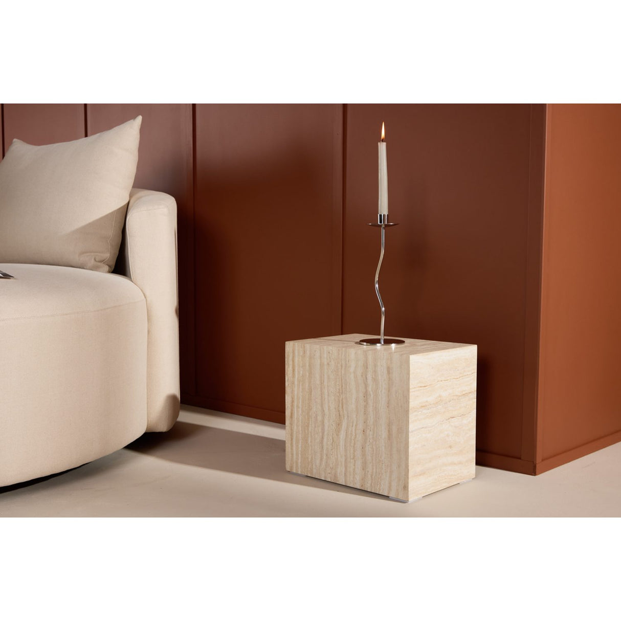 York Sidobord Beige, 35 x 25