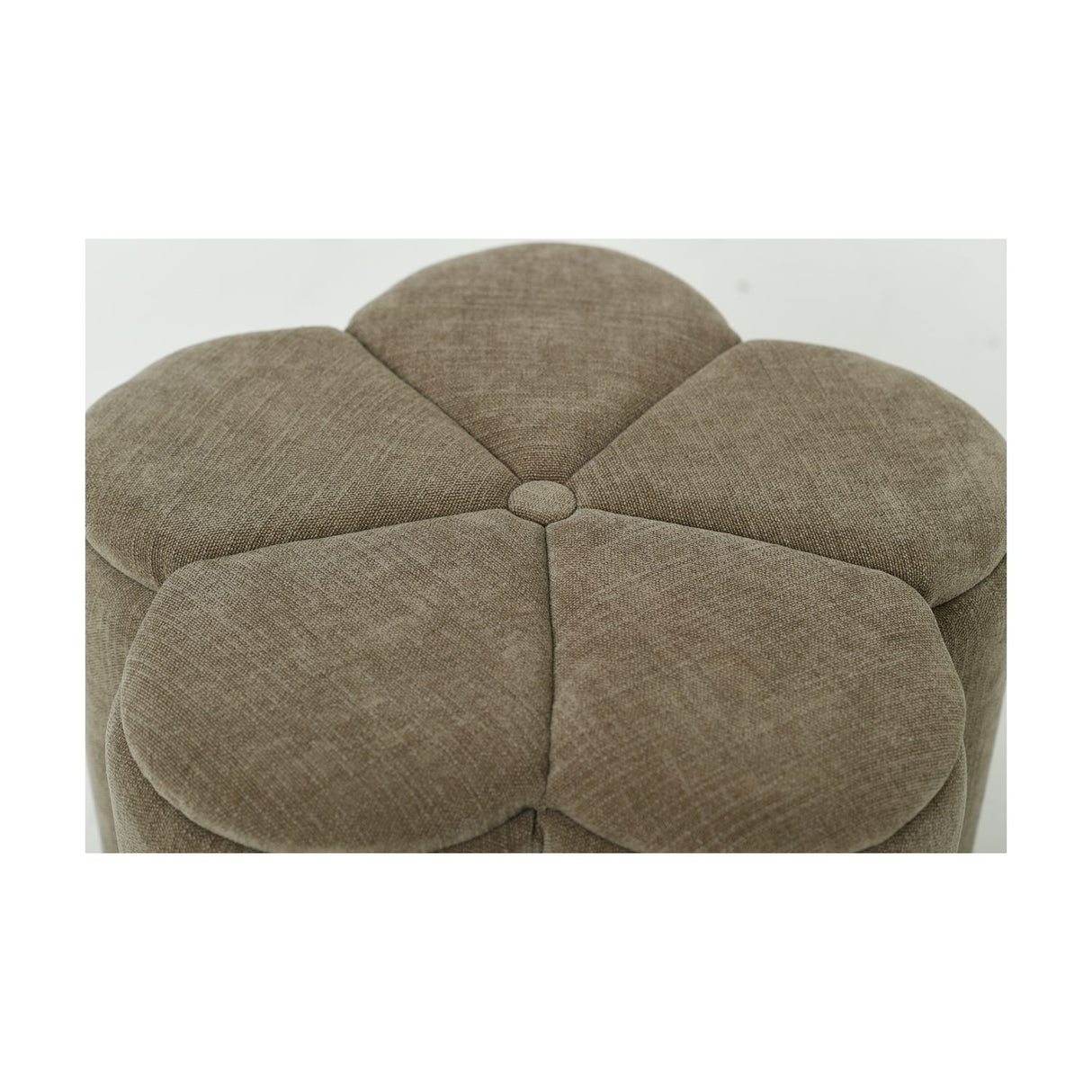 Bellis Sittpuff med Förvaring Ø60 cm Beige