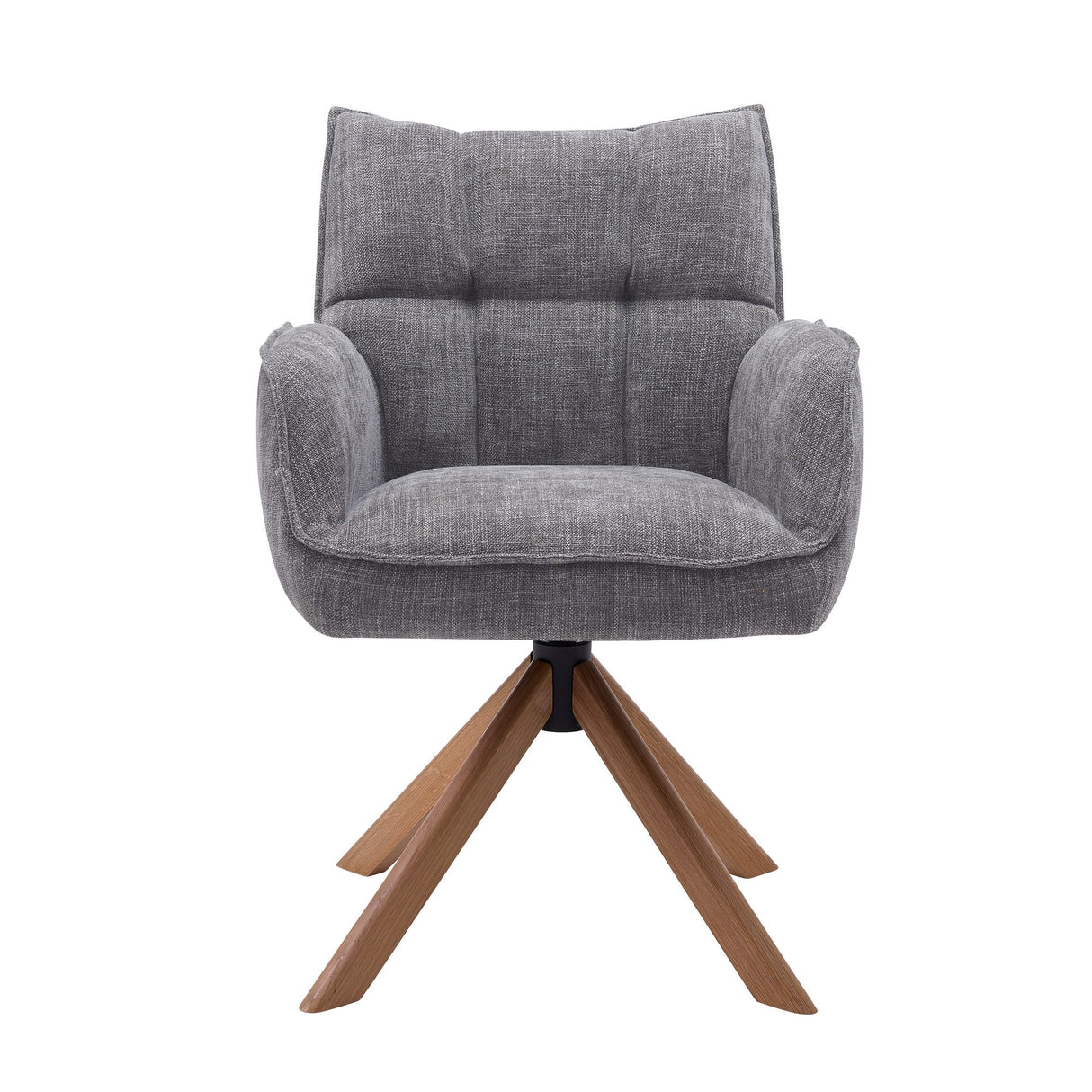 Strada Stol Granitgrå, Massiv ek