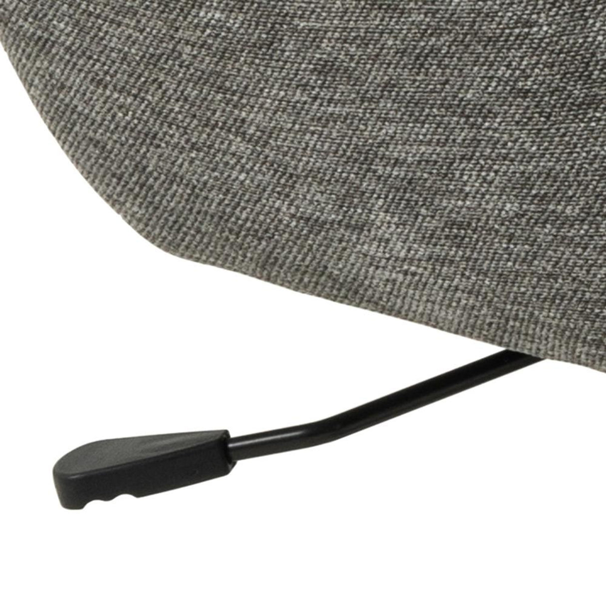 Niort Fåtölj med fotpall Skyland tyg Antracit