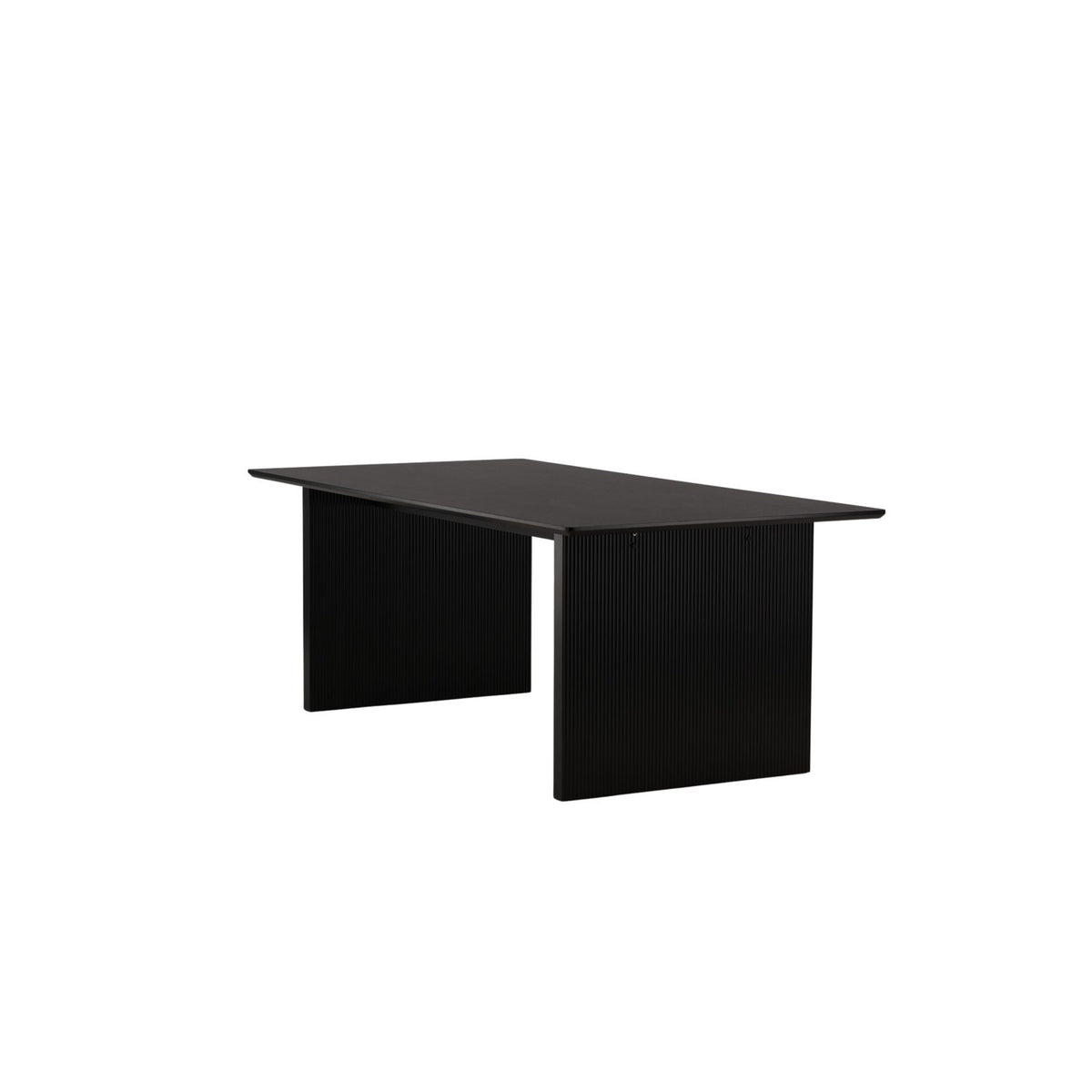 Vail Rektangulärt matbord Svart, MDF, 200 x 100