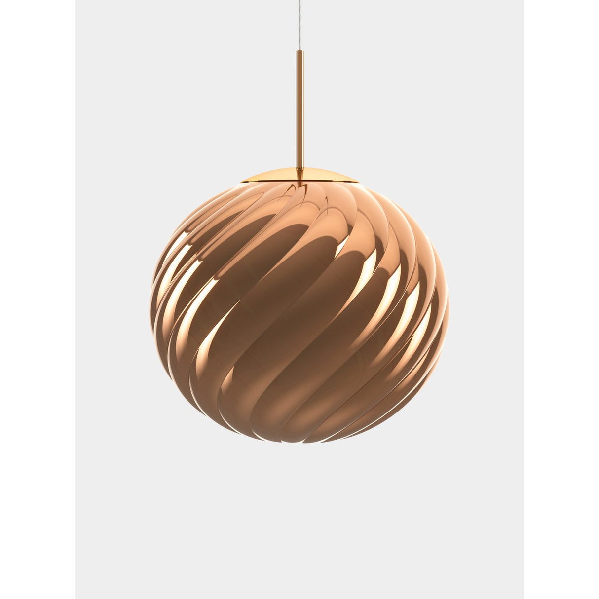 Whirl Pendellampa Copper, 45 cm