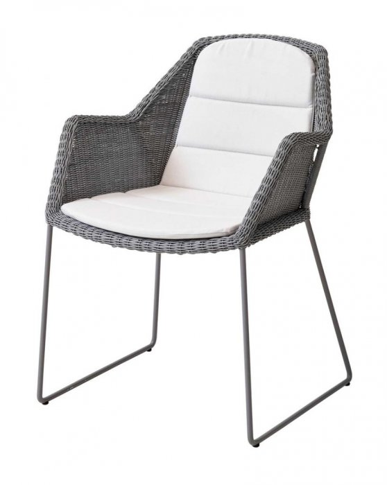 Breeze Karmstol Ljusgrå