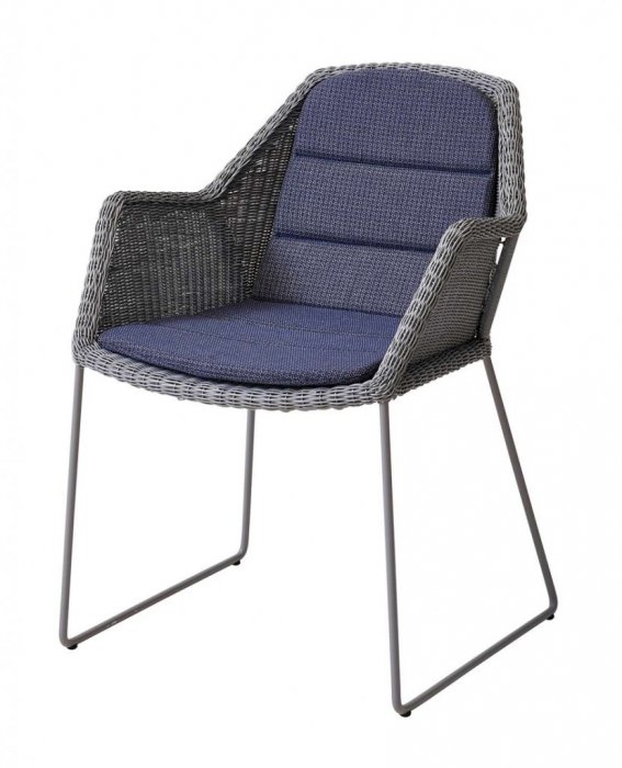 Breeze Karmstol Ljusgrå