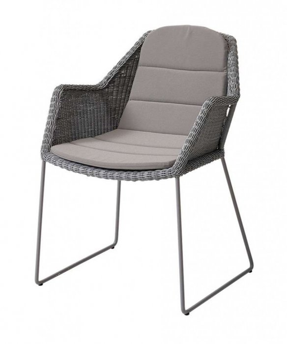 Breeze Karmstol Ljusgrå