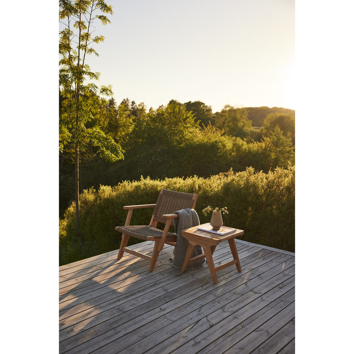 Eya Trädgårdsstol med Viro fläta