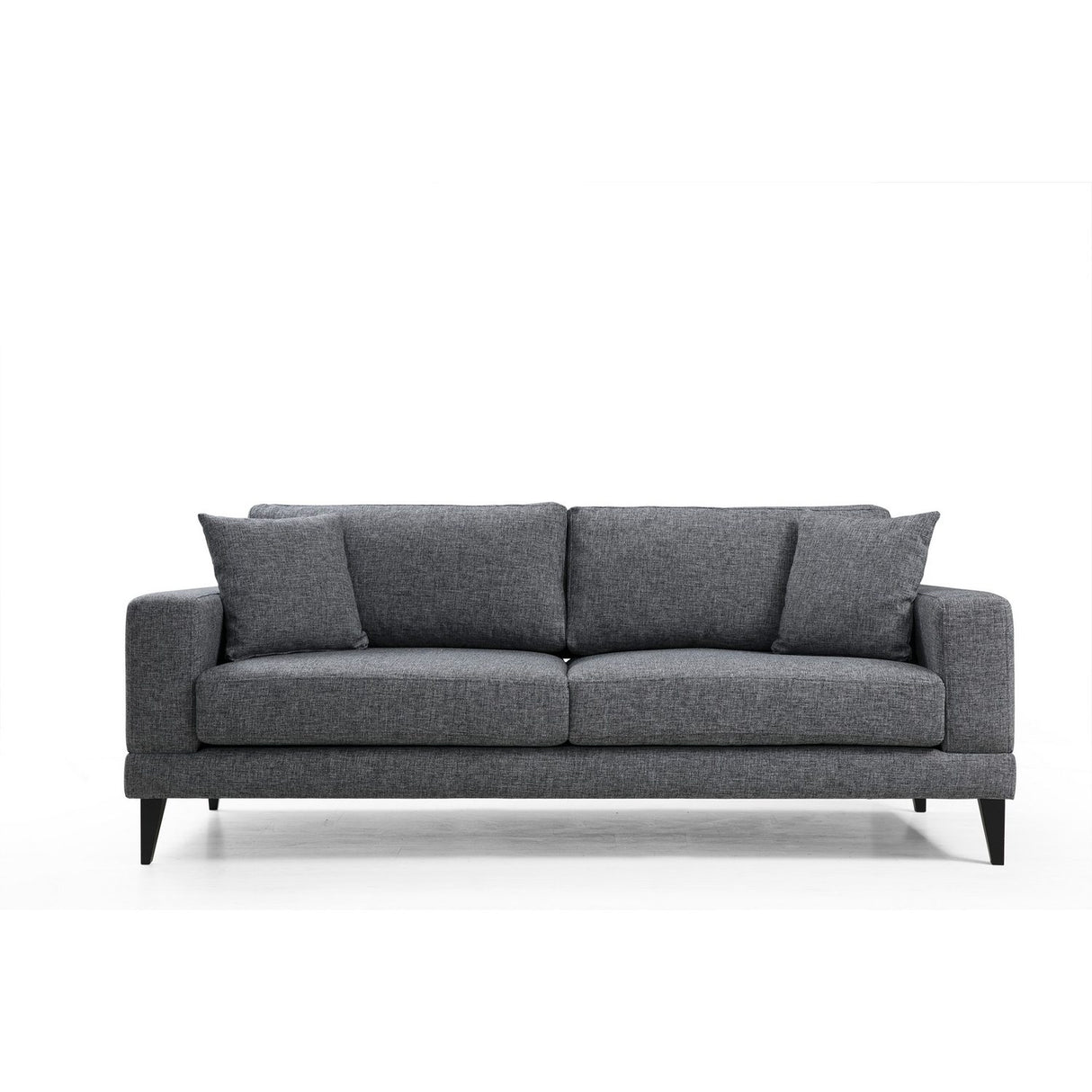 Nordic 3-sits (210 x 90 x 85 cm) Mörkgrå 3-sitssoffbädd