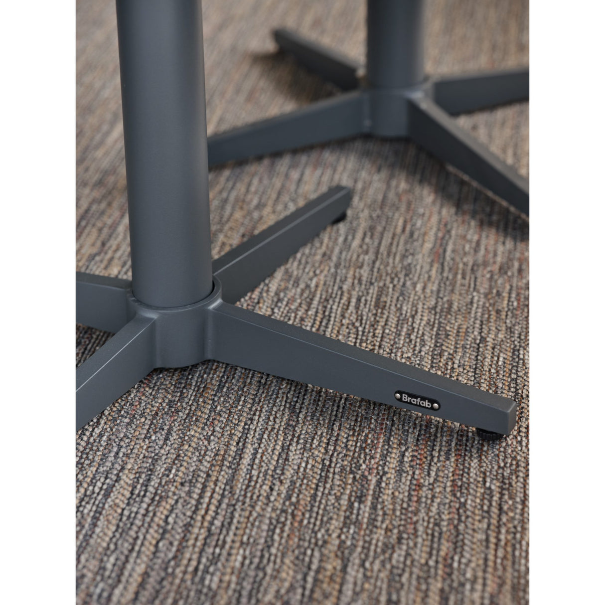 Mill Utesoffbord Antracit, 60x45 cm