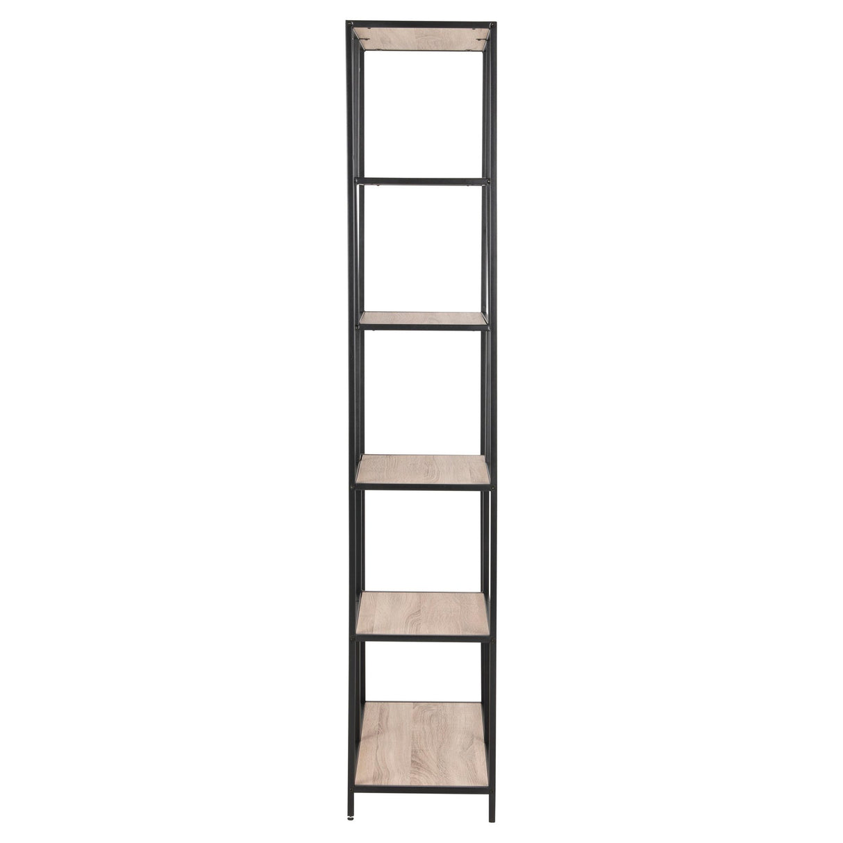 Notting Hill Bokhylla Asymmetrisk 185x77x35 cm Vitpigmenterad