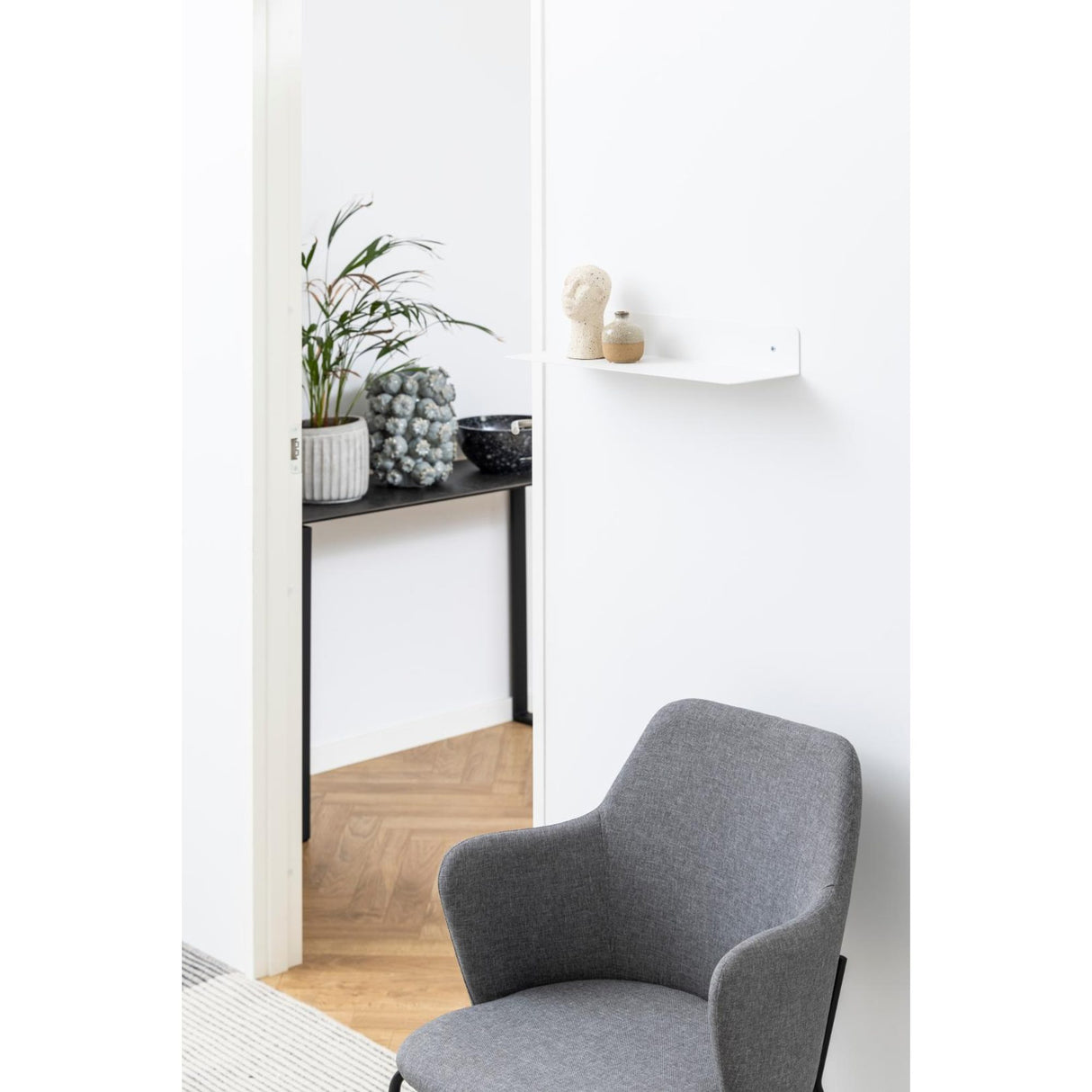 Joliet Vägghylla 50x15 cm Vit