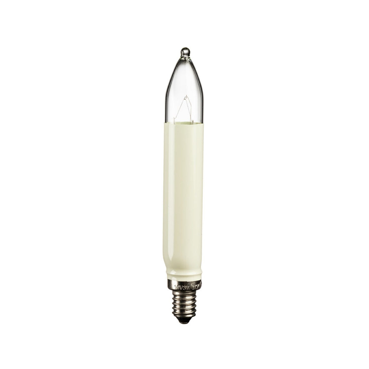 E10 14V 3W klar 2-pack Reservlampa Inne