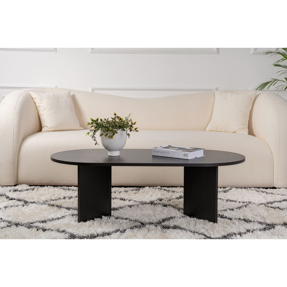 Trentino Soffbord Wood Black