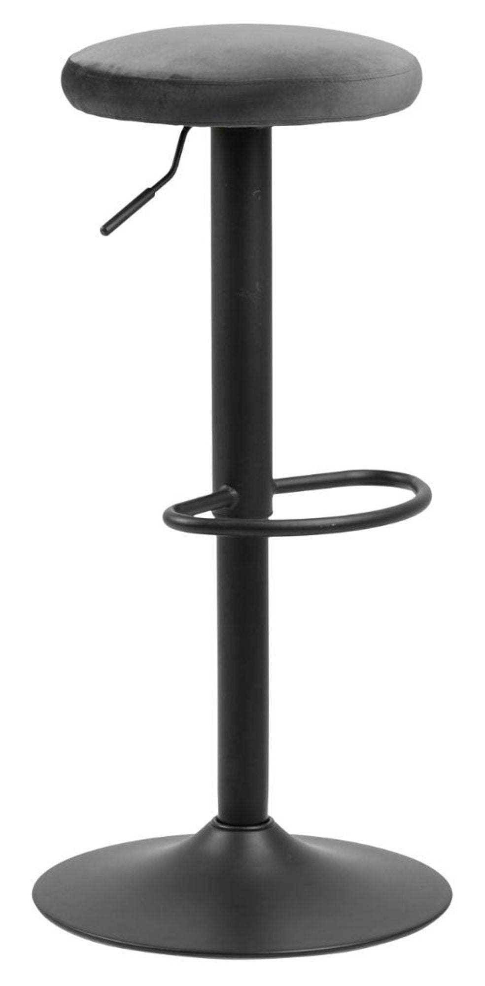 Stiller Barstol Vic tyg Mörkgrå