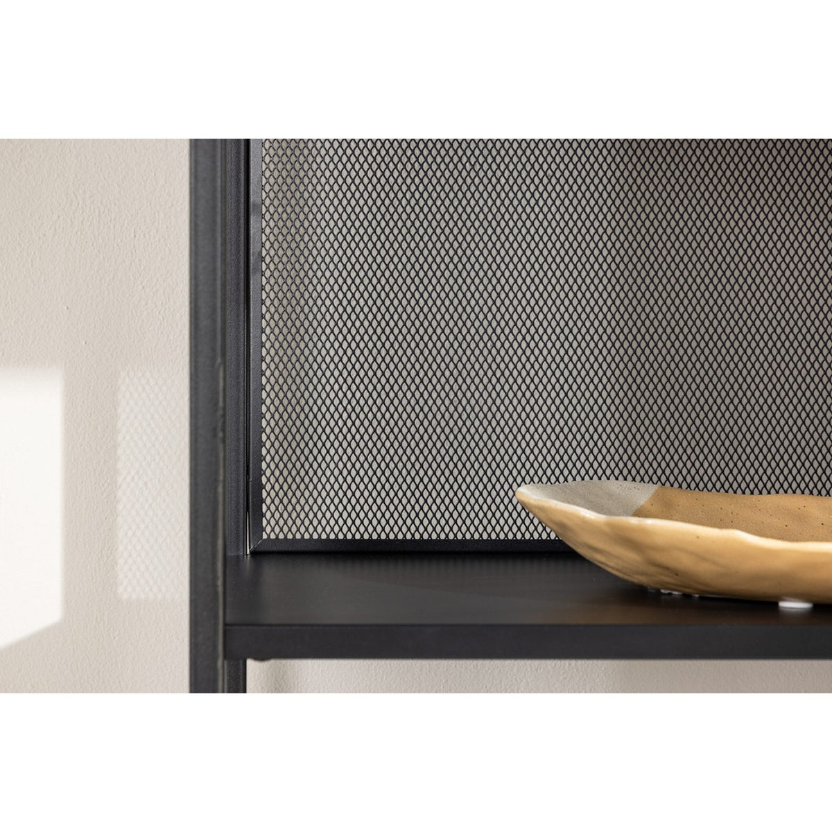 Santiago Hylla Svart, 80 x 185