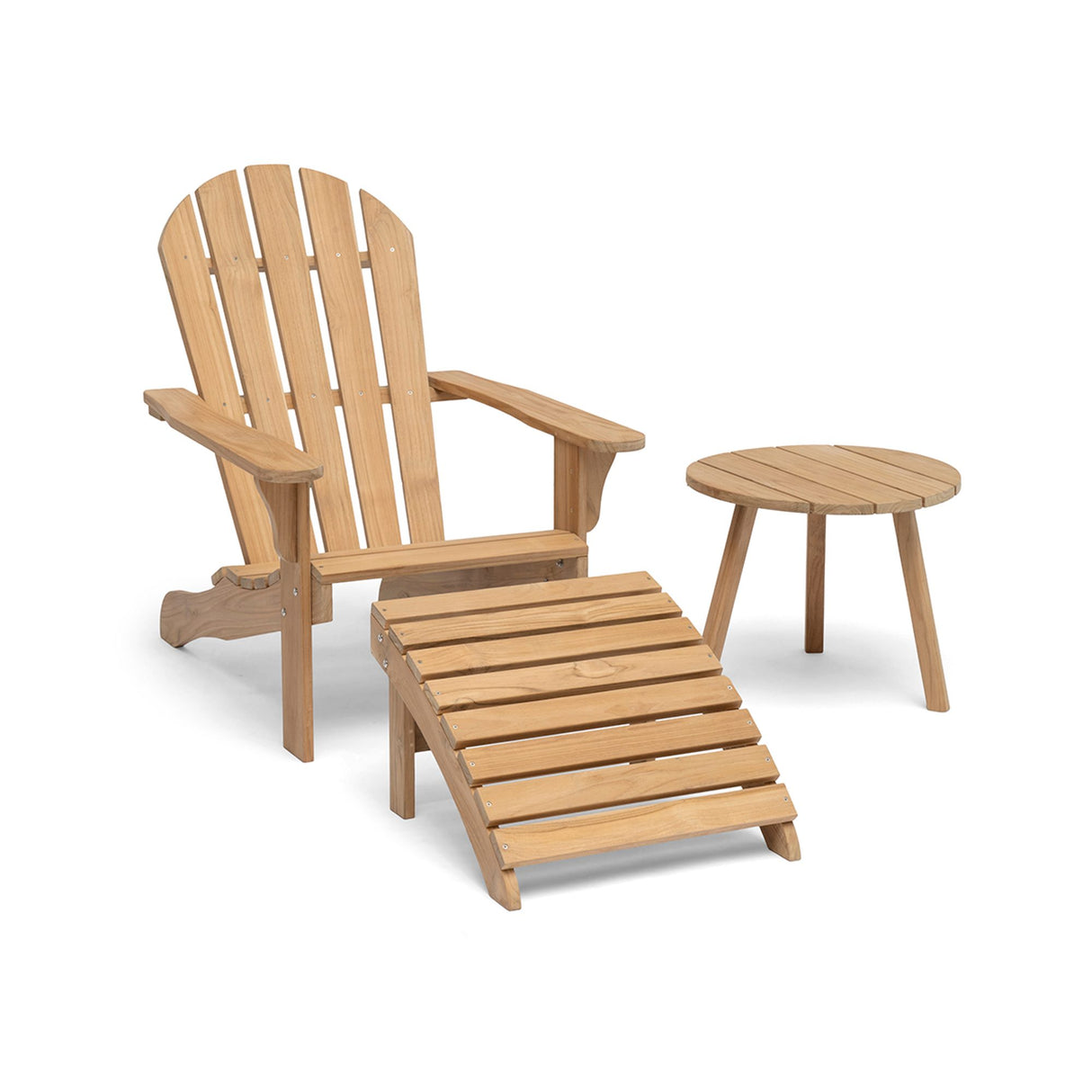 Tennessee Däckstol Teak Natur