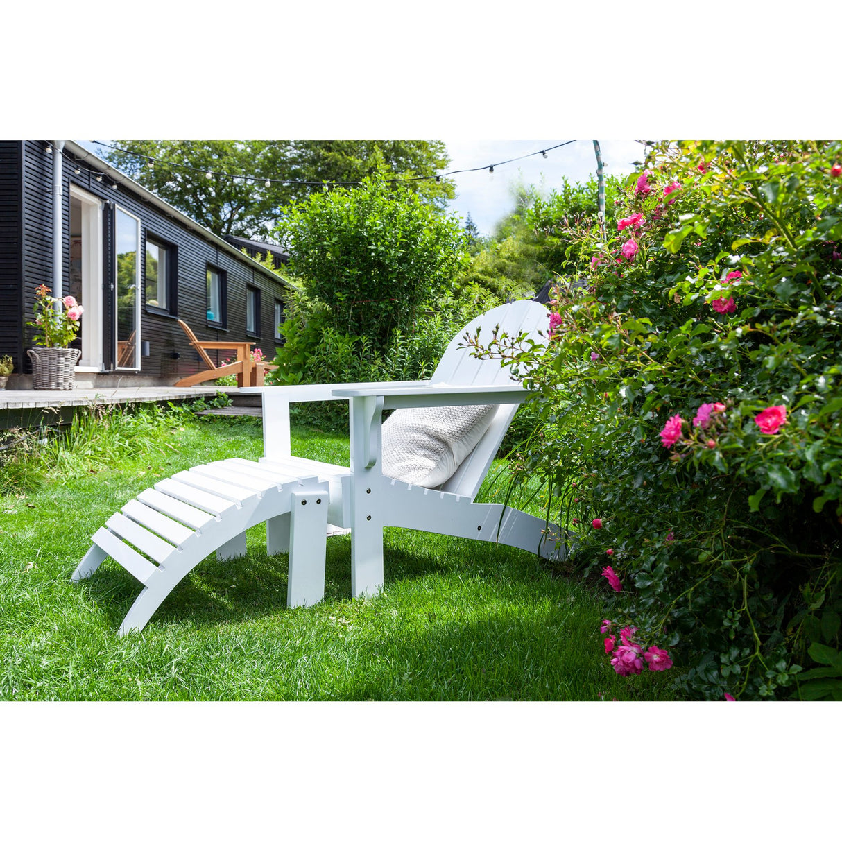 Adirondack Däckstol Vit