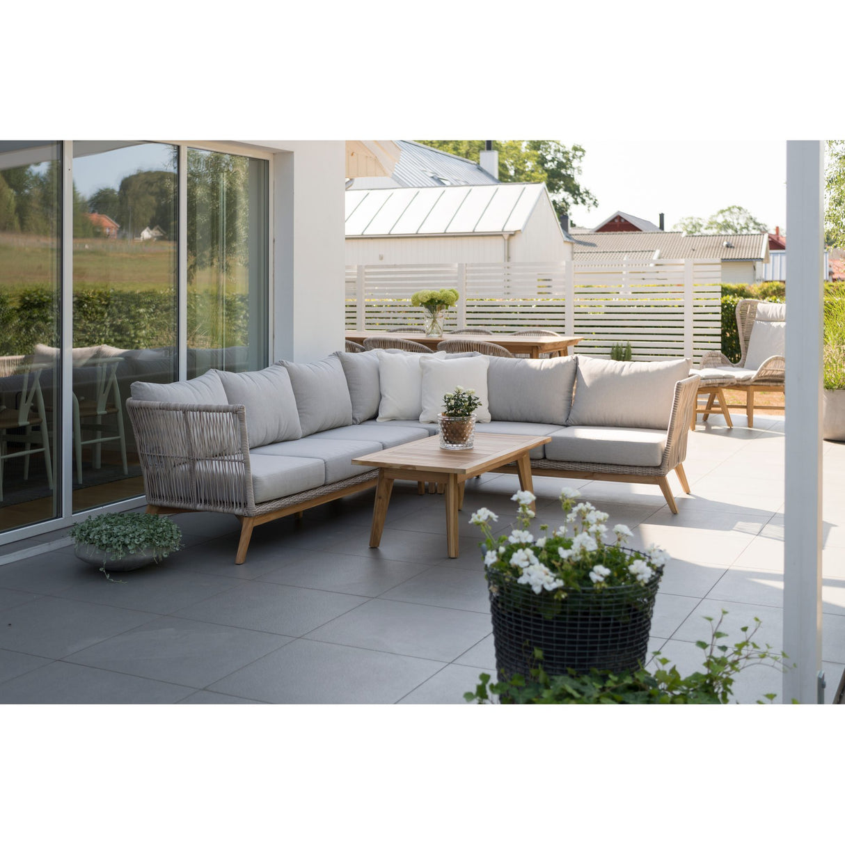 Himmelsnäs Hörnsoffa Beige