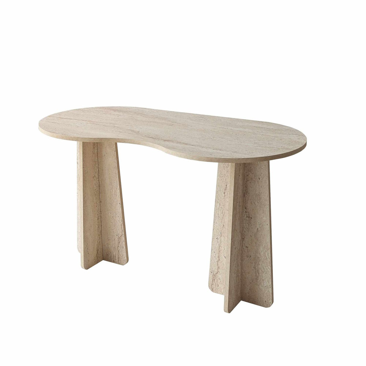 Nicosia (120 x 75 x 60 cm) Skrivbord Travertin
