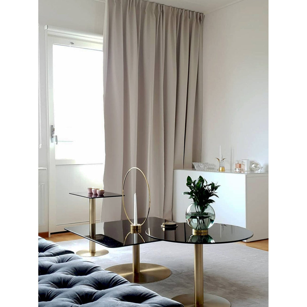 Flash Square Bord Brass