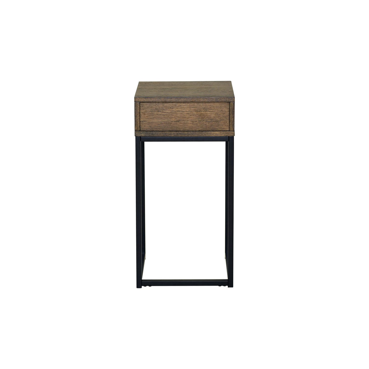 Regal Sängbord Brunlackad Ek, 60 cm