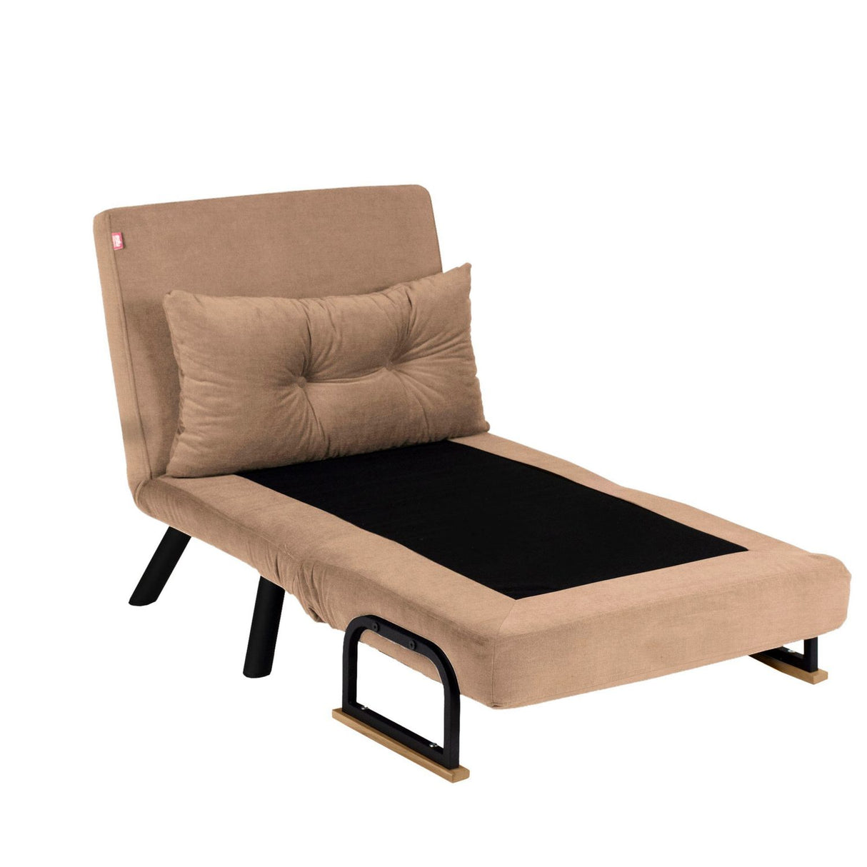 Freetown Single (26 x 120 x 60 cm) 1-sits bäddsoffa Ljusbrun