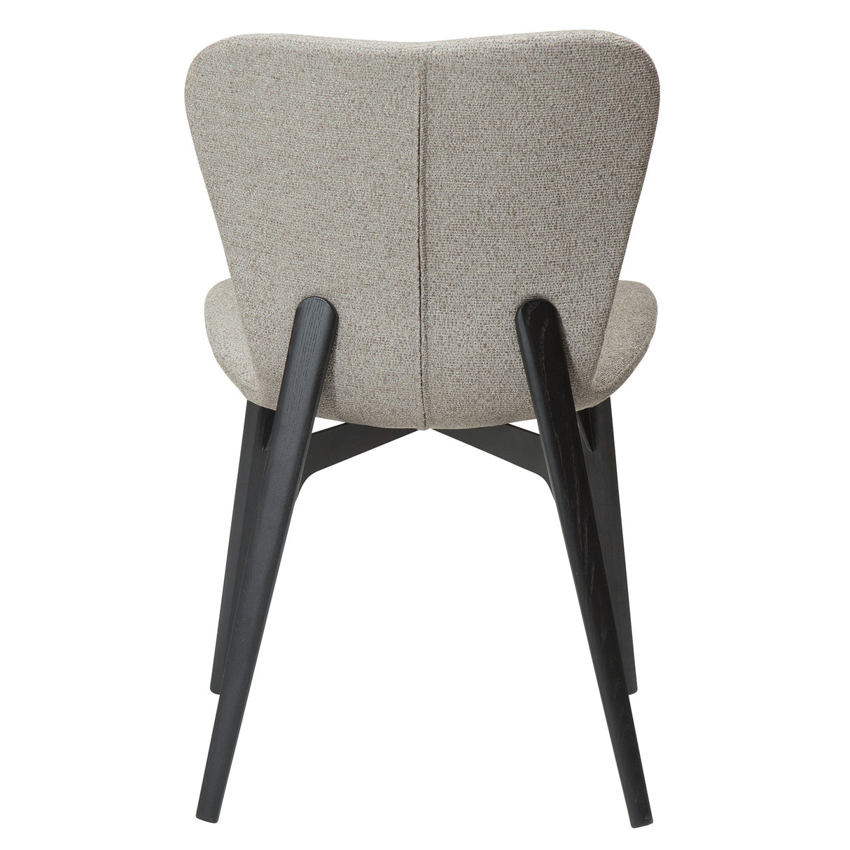 Paragon Stol Pebble Earth Bouclé, Black Ash