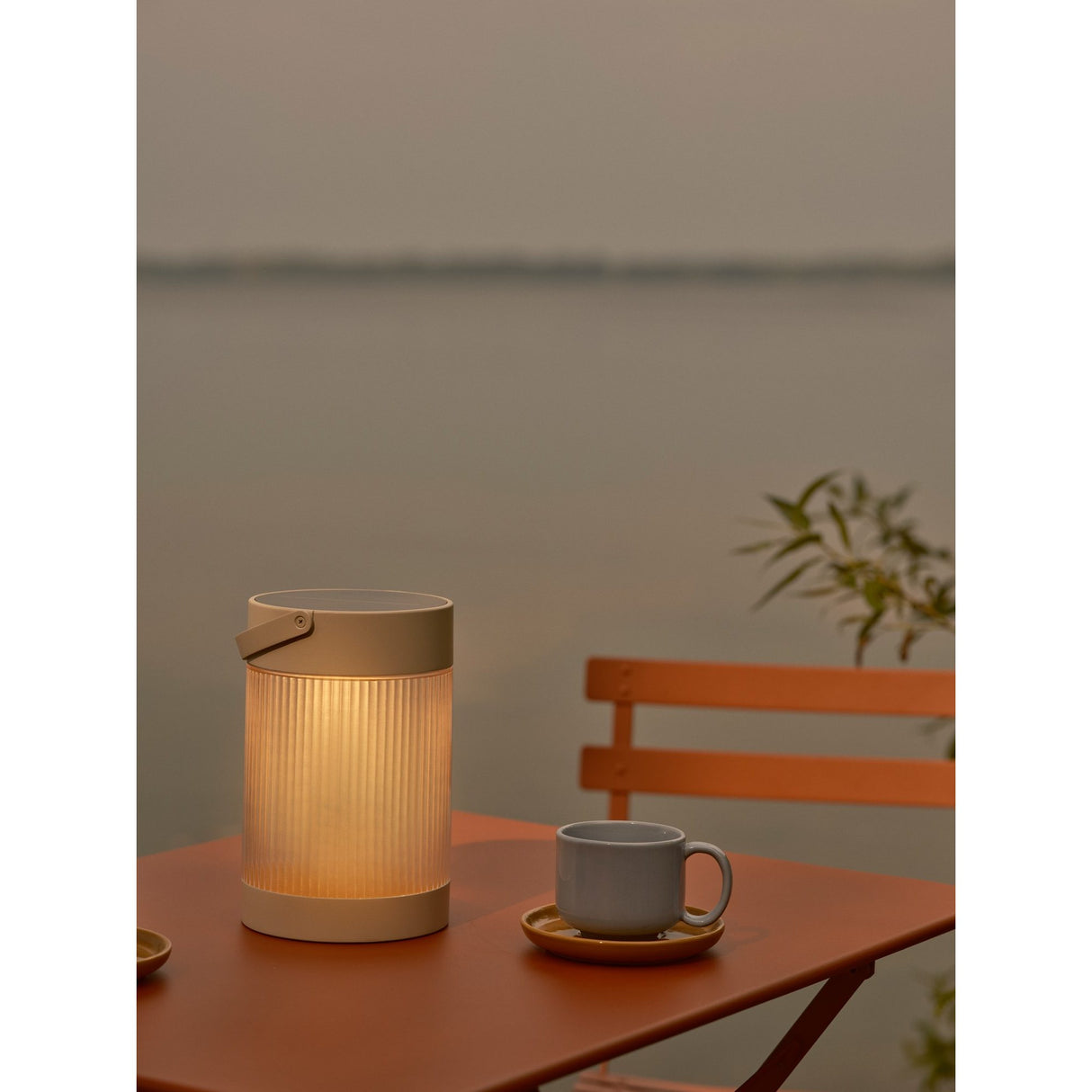 Coupar Solcell Uppladdningsbar Lampa Sand