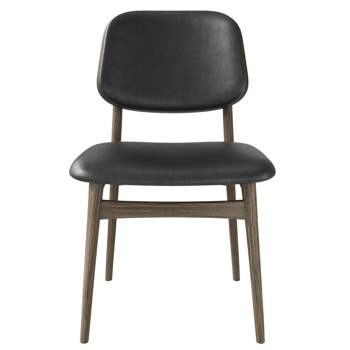 Carl Matstol Rökoljad Ek/Svart Läder