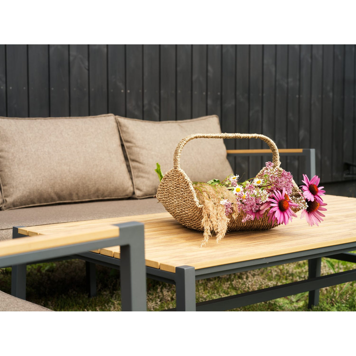 Cap Soffgrupp Antracit/Brun 214x279 cm