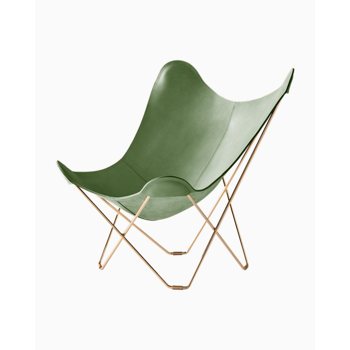 Pampa Mariposa Fåtölj Guld, Grass Green