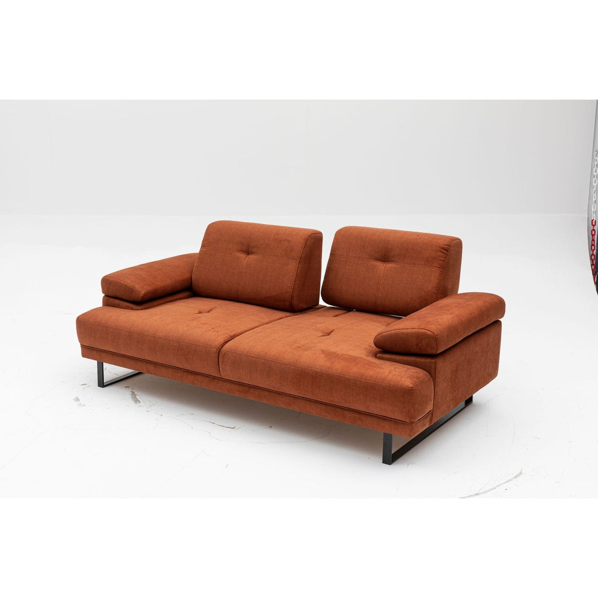 Kingston (199 x 99 x 83 cm) 2-sits bäddsoffa Orange