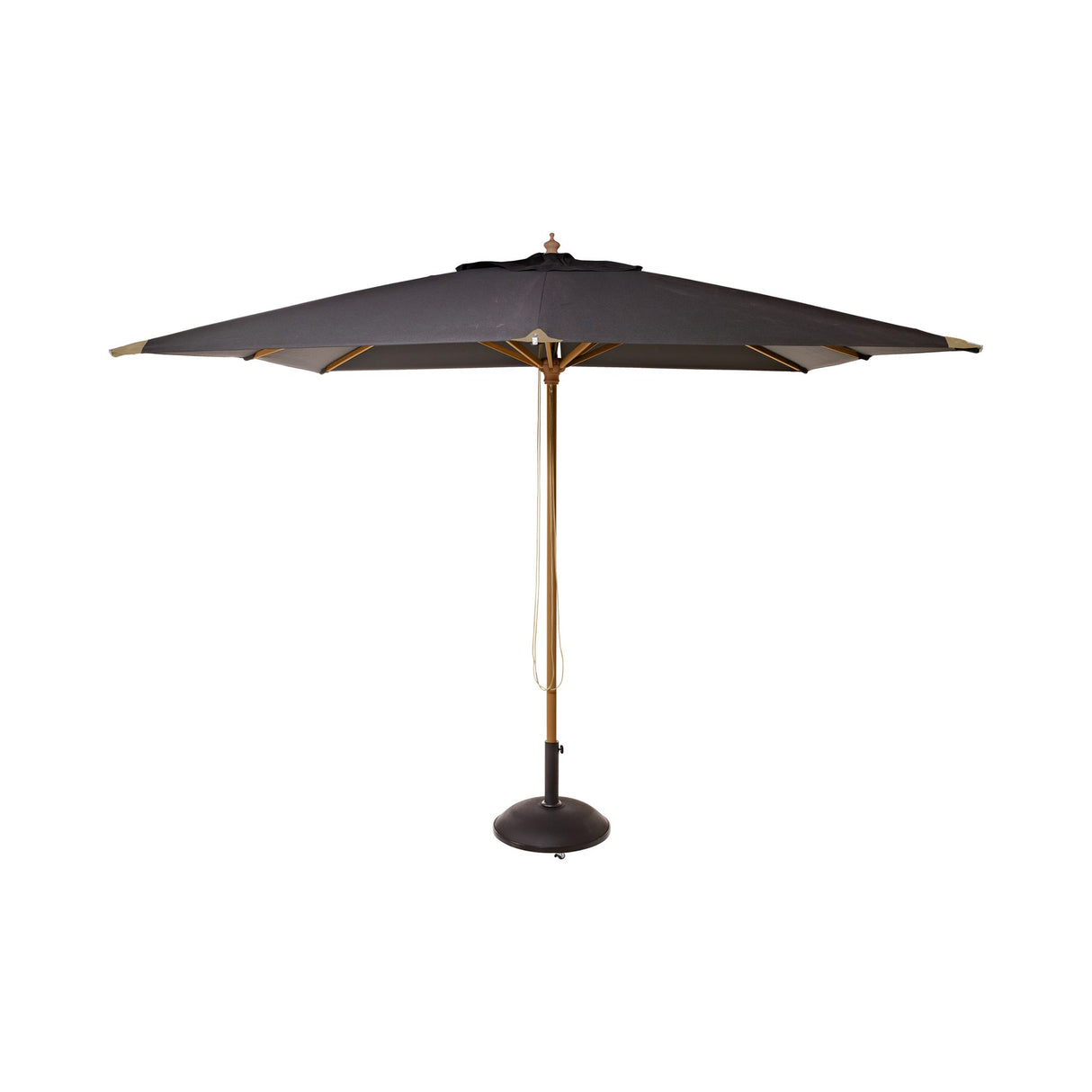 Alezio 3x3 meter Parasoll Svart