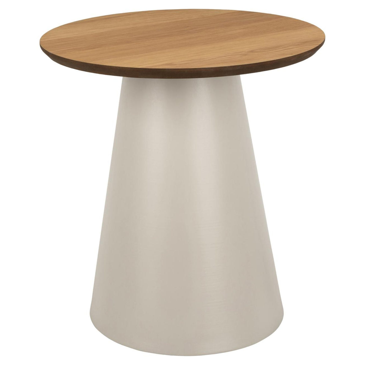 Vernon Soffbord Rund 45 cm Grå