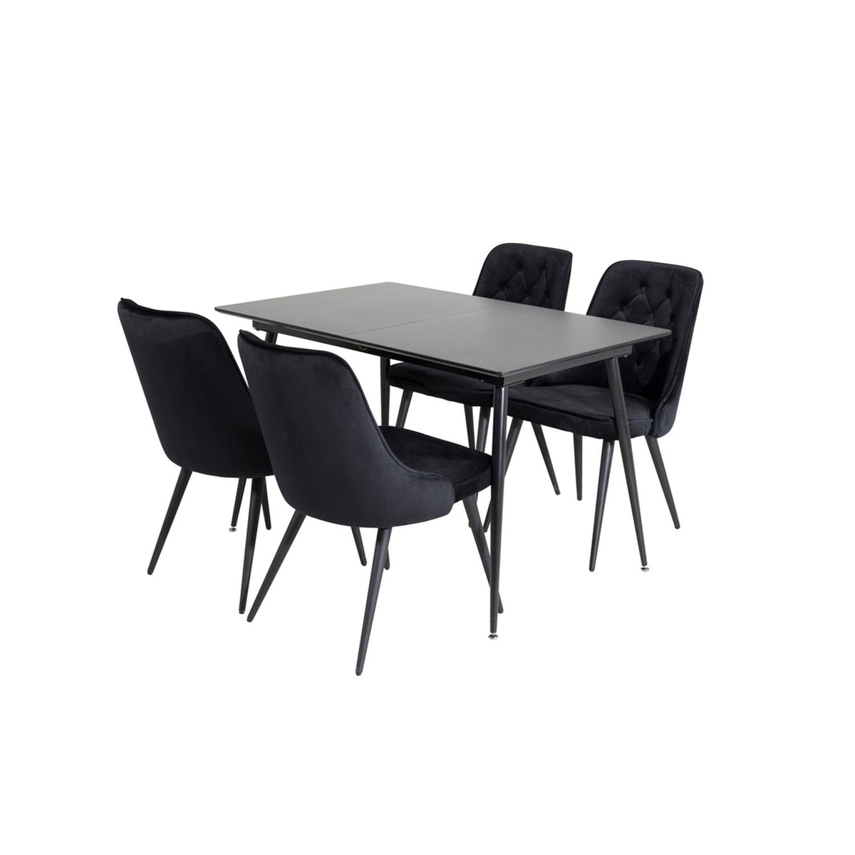 Silar, Velvet Deluxe Rektangulär matgrupp