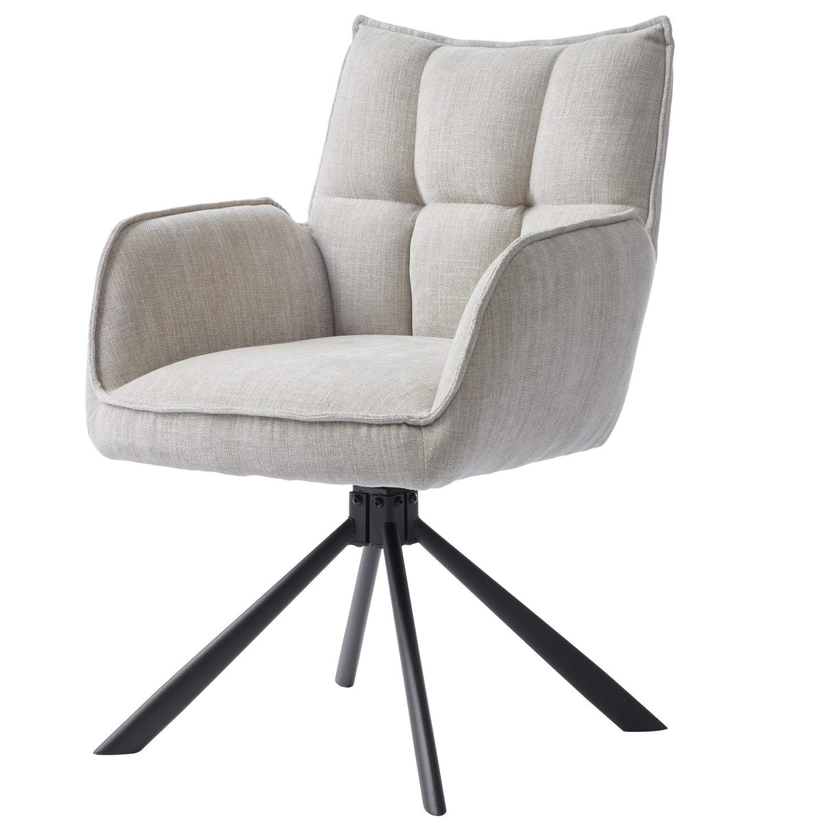 Strada Stol Beige, Metall