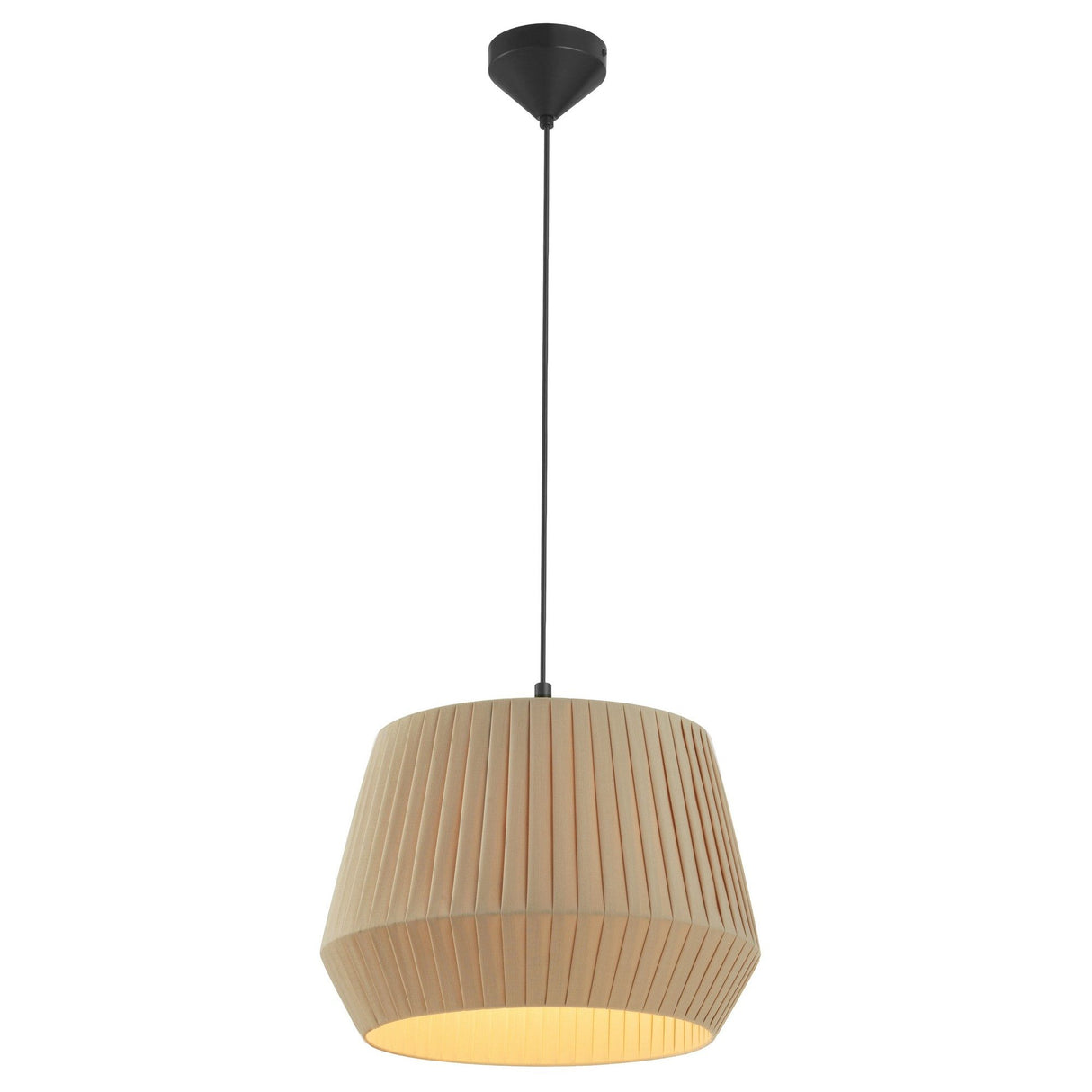 Dicte Taklampa 40 cm, Beige
