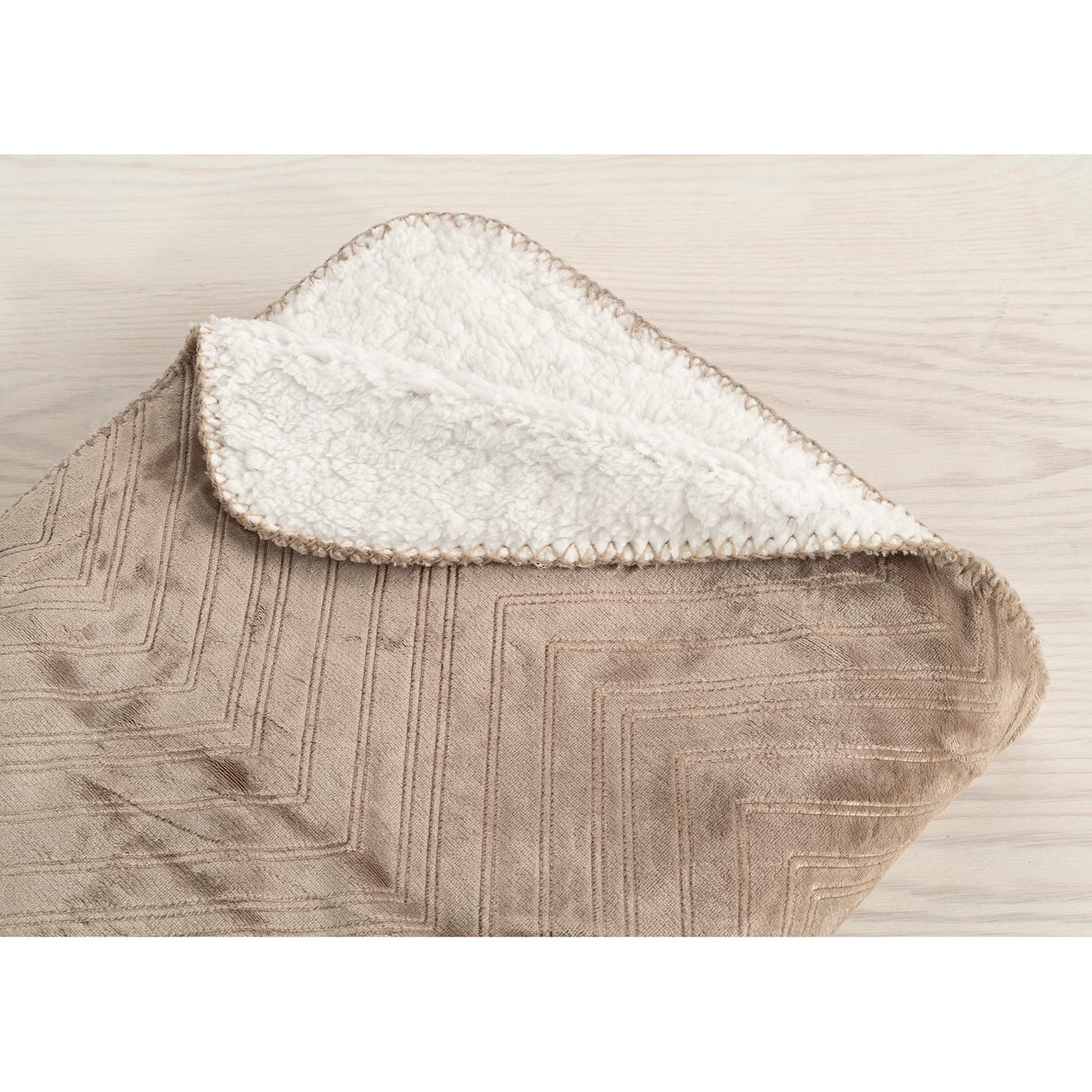Sherpa 130 x 170 cm Pläd Linne