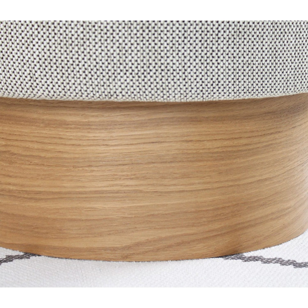 Luanda Puf (Ø47 x H66 cm) Puff Grå