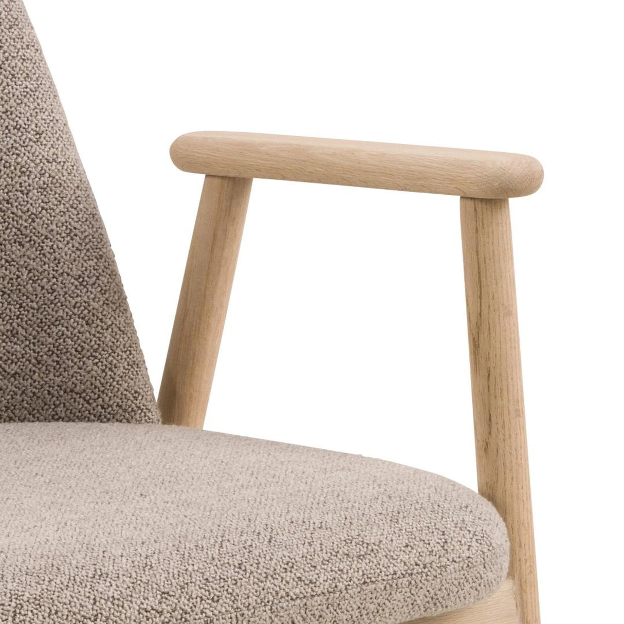 Rochefort Karmstol Vitpigmenterad Ek/Beige