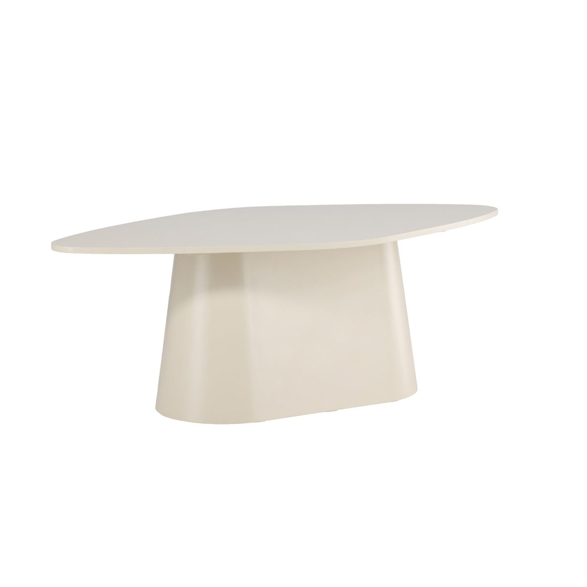 Diamant Ovalt matbord Beige