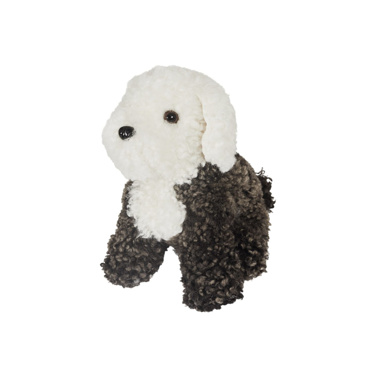 Mini Curly Gosedjur Brown